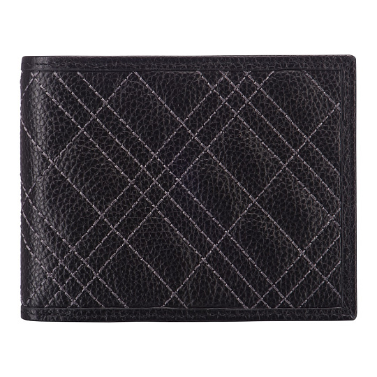 Портмоне Dr.Koffer из натуральной кожи черное