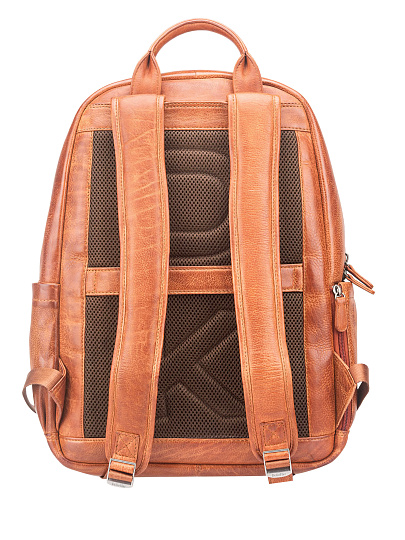 Рюкзак Dr. Koffer из натуральной кожи коричневый