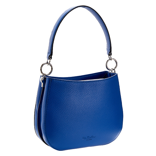 Женская сумка Dr. Koffer из натуральной кожи синяя