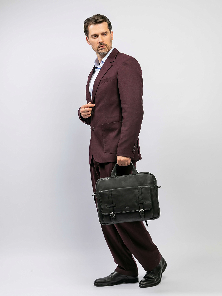 Сумка для документов Dr.Koffer из натуральной кожи