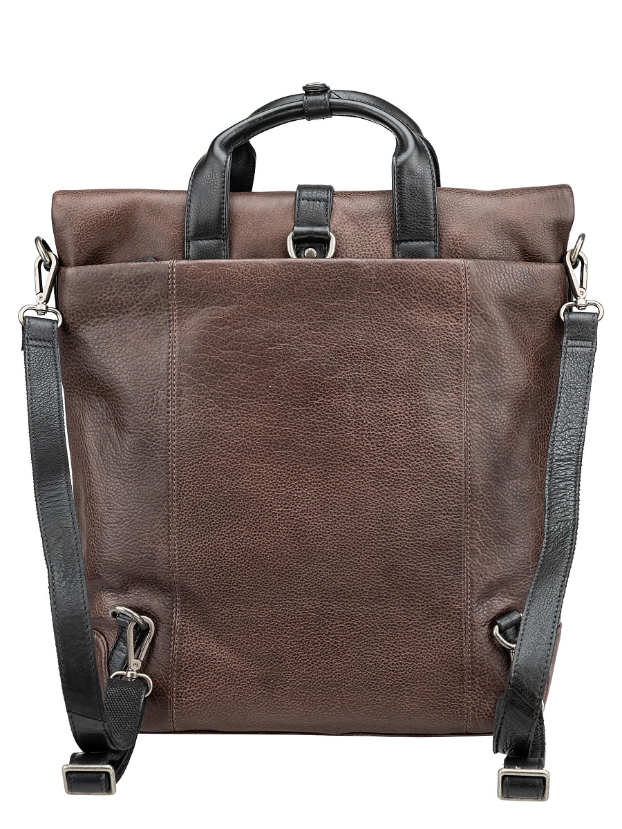 Рюкзак Dr. Koffer из натуральной кожи коричневый