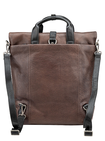 Рюкзак Dr. Koffer из натуральной кожи коричневый