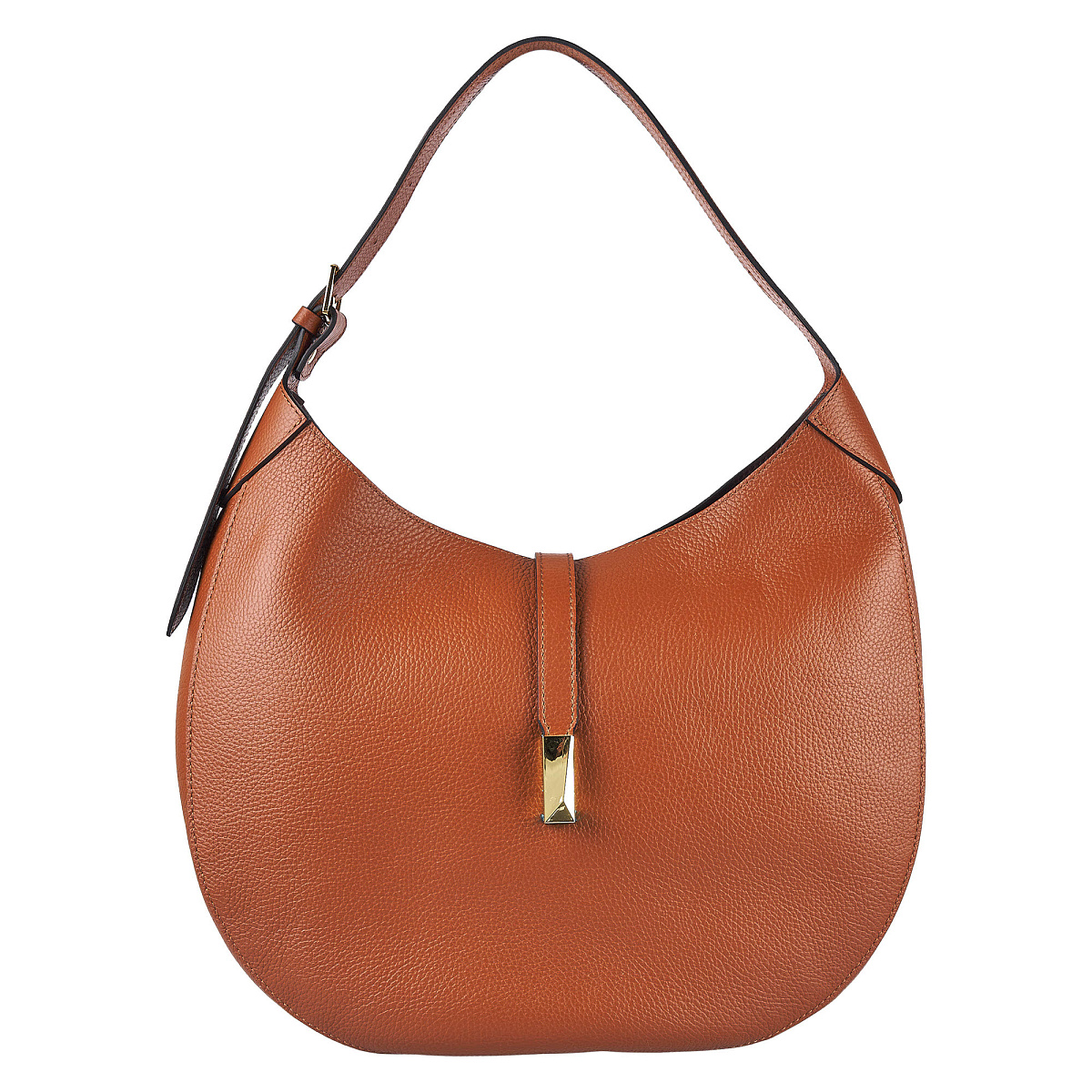 Женская сумка Dr. Koffer из натуральной кожи коричневая