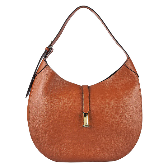 Женская сумка Dr. Koffer из натуральной кожи коричневая