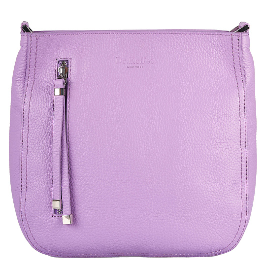 Женская сумка Dr. Koffer из натуральной кожи розовая