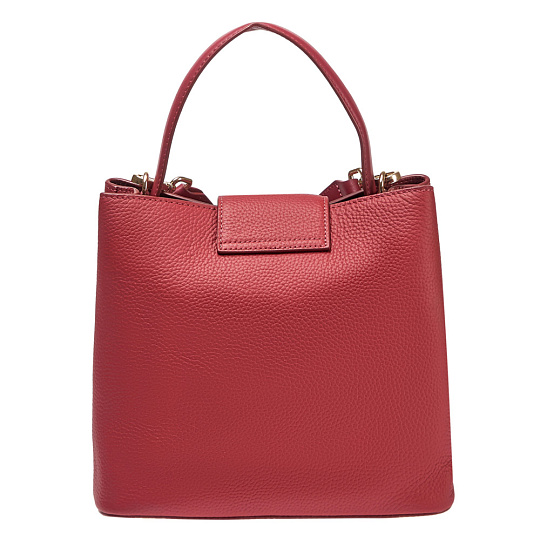 Сумка Dr.Koffer из натуральной кожи красная