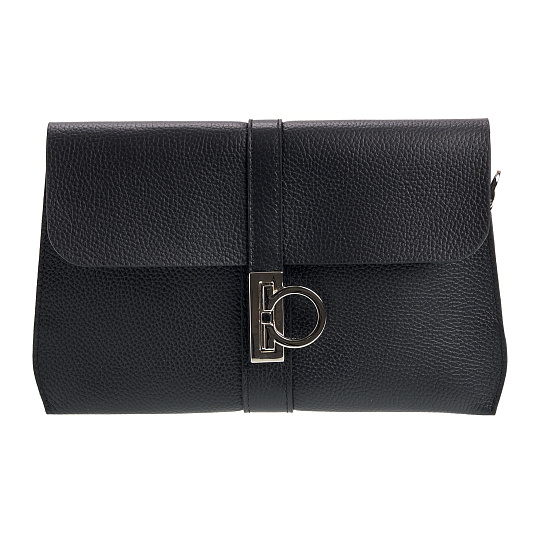 Женская сумка Dr. Koffer из натуральной кожи черная