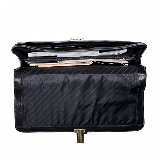 Жесткий портфель для документов с внешним карманом  Dr.Koffer P402417-42-04