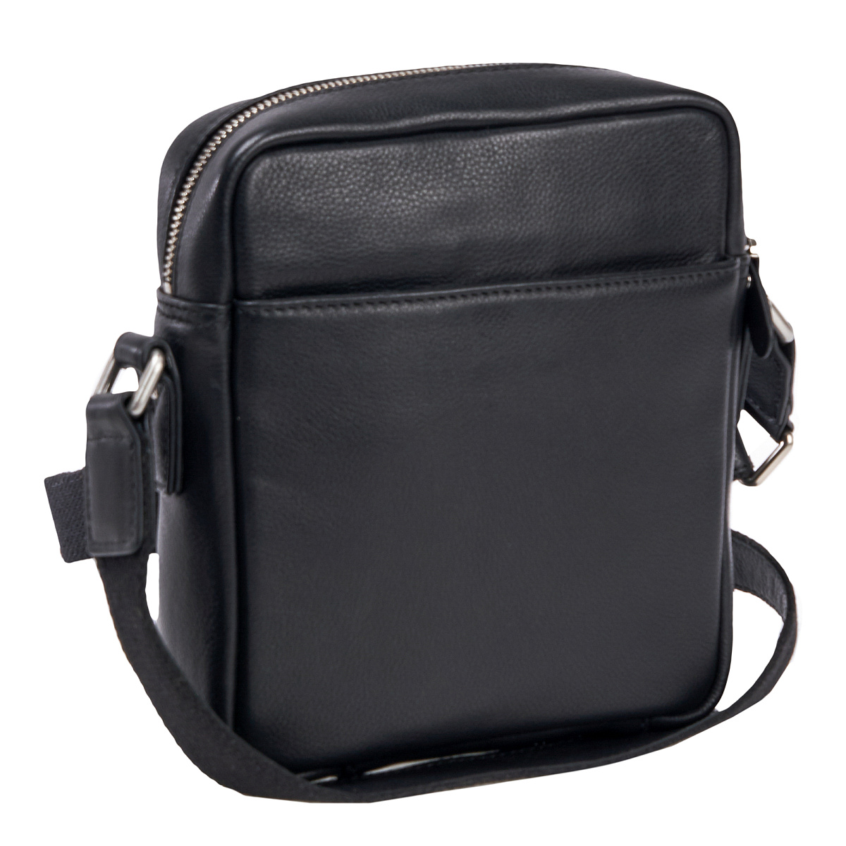 Сумка через плечо Dr.Koffer из натуральной кожи черная