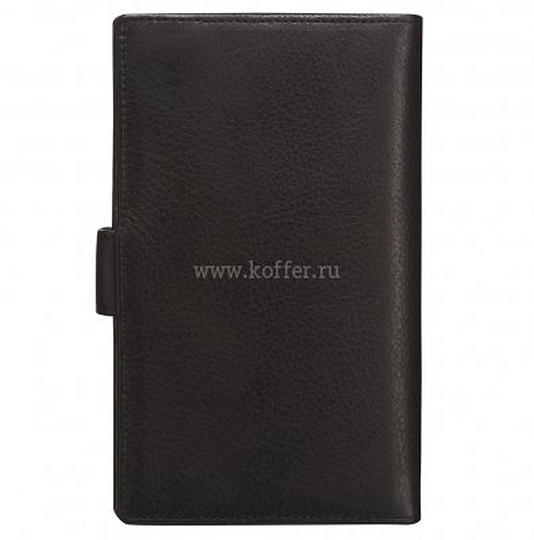 Портмоне Dr.Koffer из натуральной кожи черное