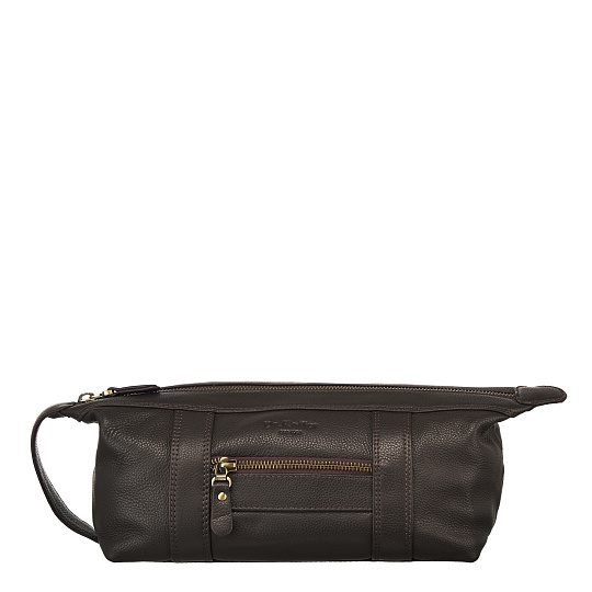 Несессер Dr.Koffer из натуральной кожи коричневый