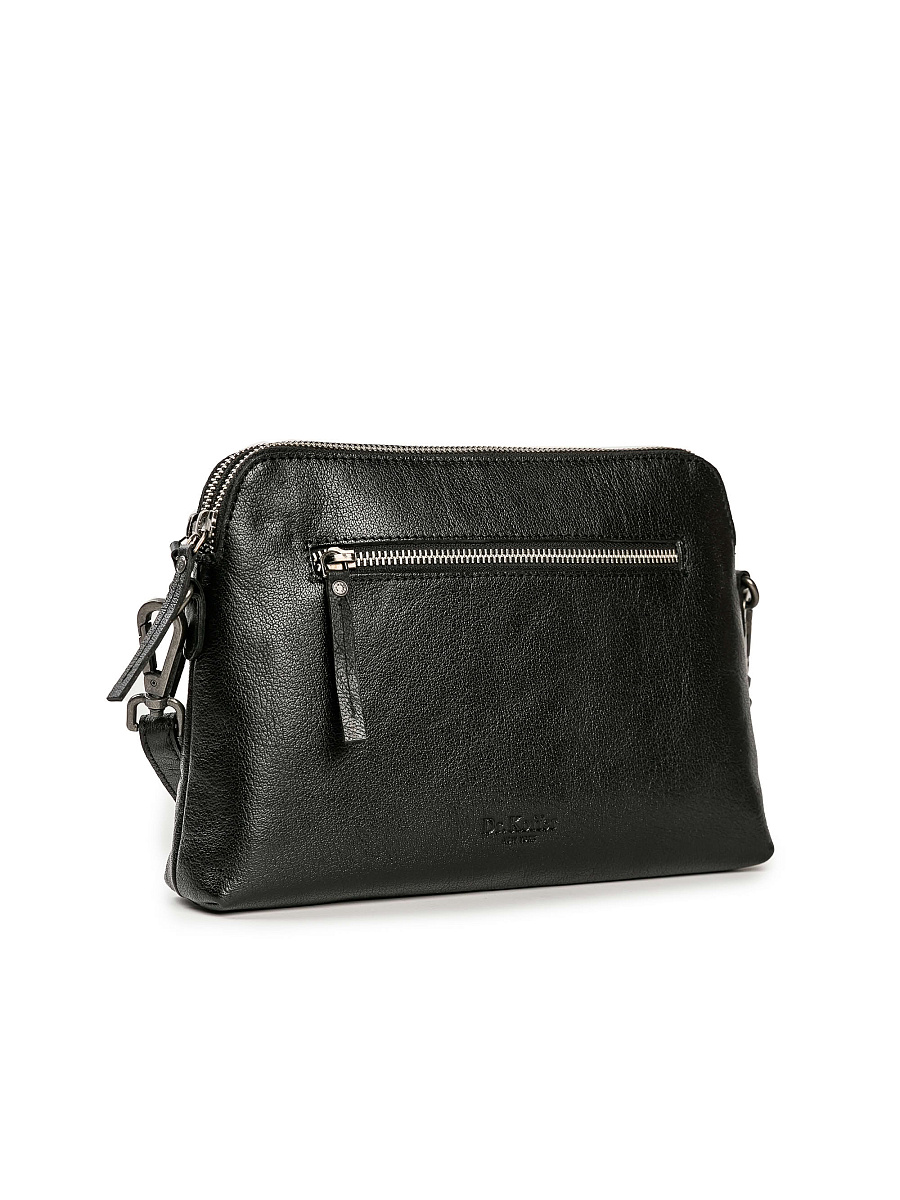 Женская сумка Dr.Koffer из натуральной кожи черная