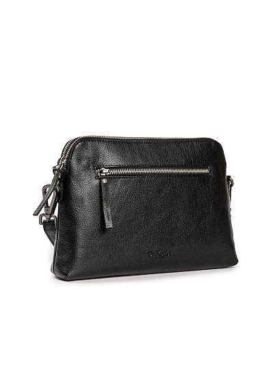 Женская сумка Dr.Koffer из натуральной кожи черная