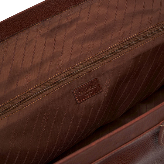 Сумка дорожная саквояж Dr.Koffer из натуральной кожи