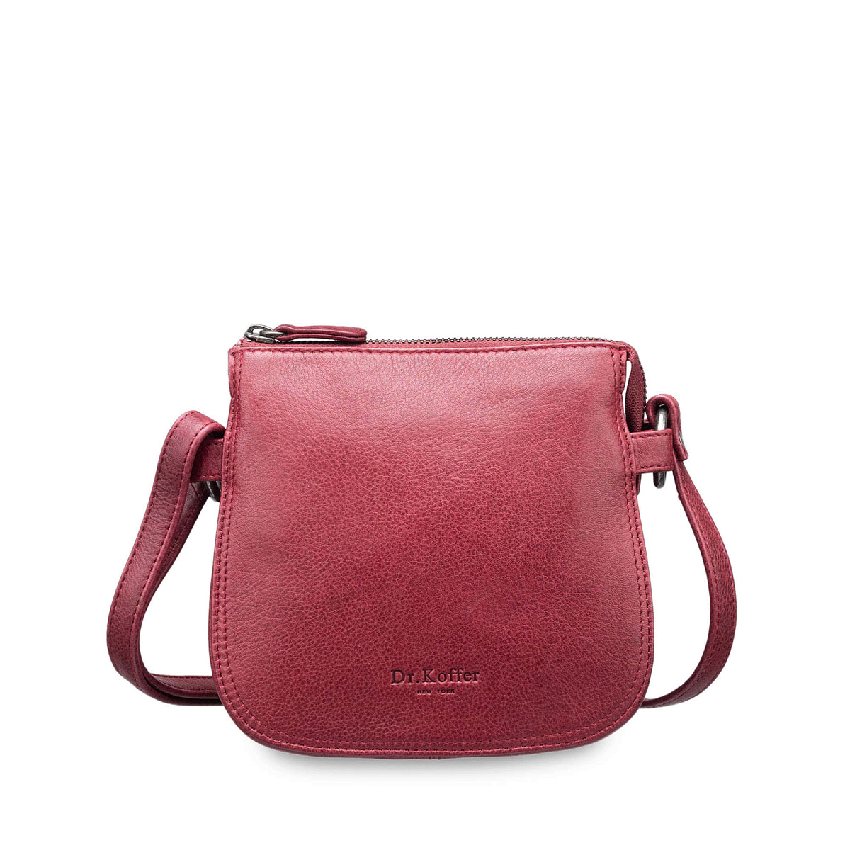 Женская сумка Dr.Koffer из натуральной кожи красная