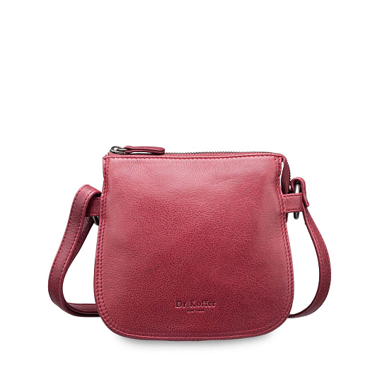 Женская сумка Dr.Koffer из натуральной кожи красная