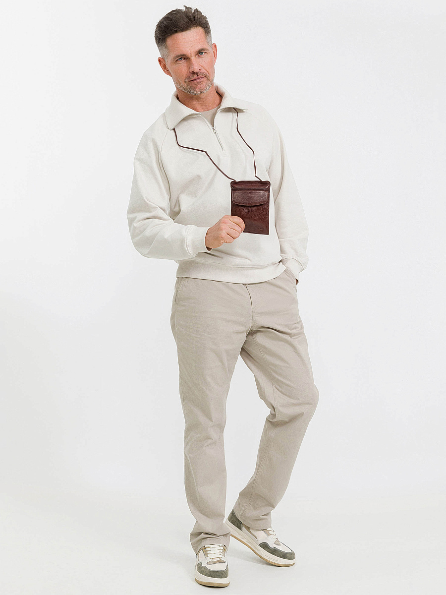 Нагрудный кошелек дорожный Dr.Koffer из натуральной кожи