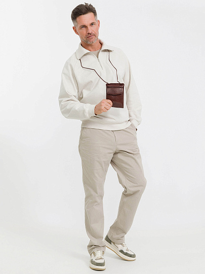 Нагрудный кошелек дорожный Dr.Koffer из натуральной кожи