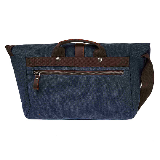 Сумка через плечо Dr.Koffer из канваса и натуральной кожи