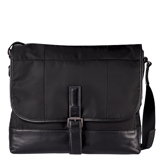 Сумка через плечо Dr.Koffer из нейлона и натуральной кожи