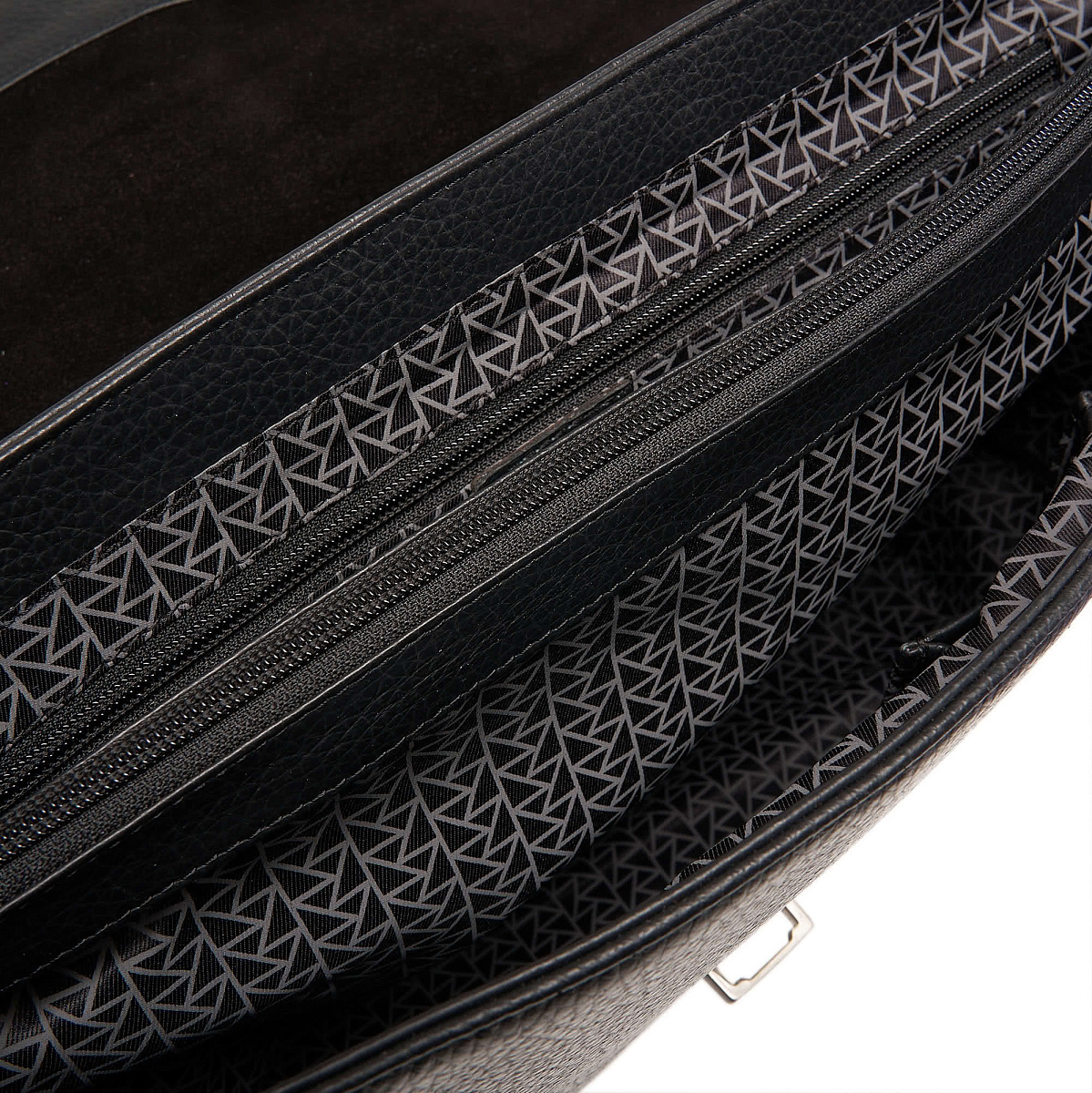 Портфель Dr.Koffer из натуральной кожи черный