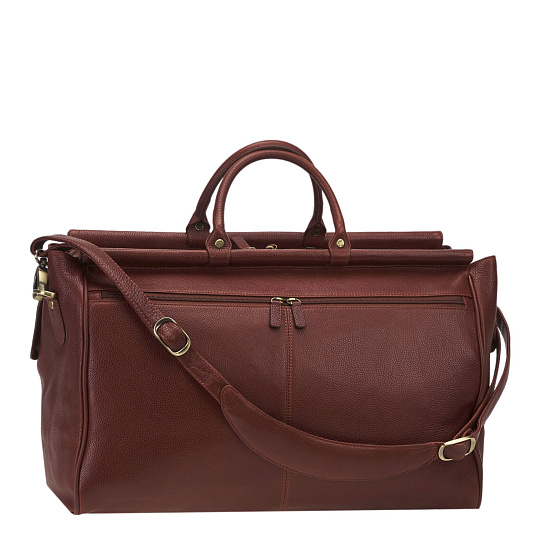 Сумка дорожная саквояж Dr.Koffer из натуральной кожи