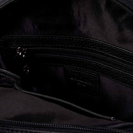 Рюкзак Dr.Koffer из натуральной кожи черный