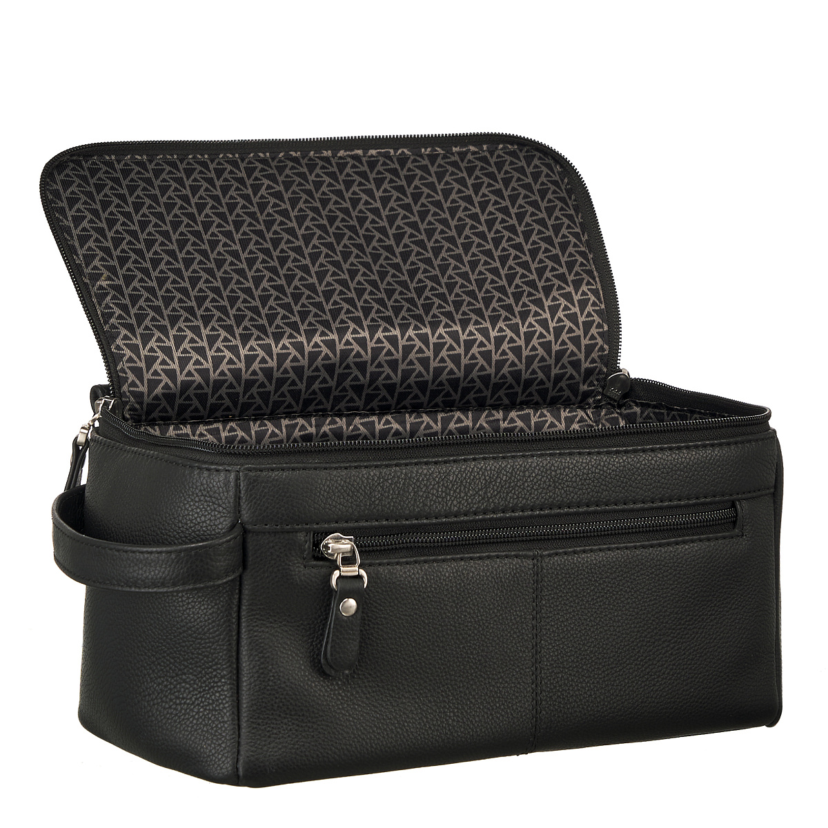 Несессер Dr. Koffer из натуральной кожи черный