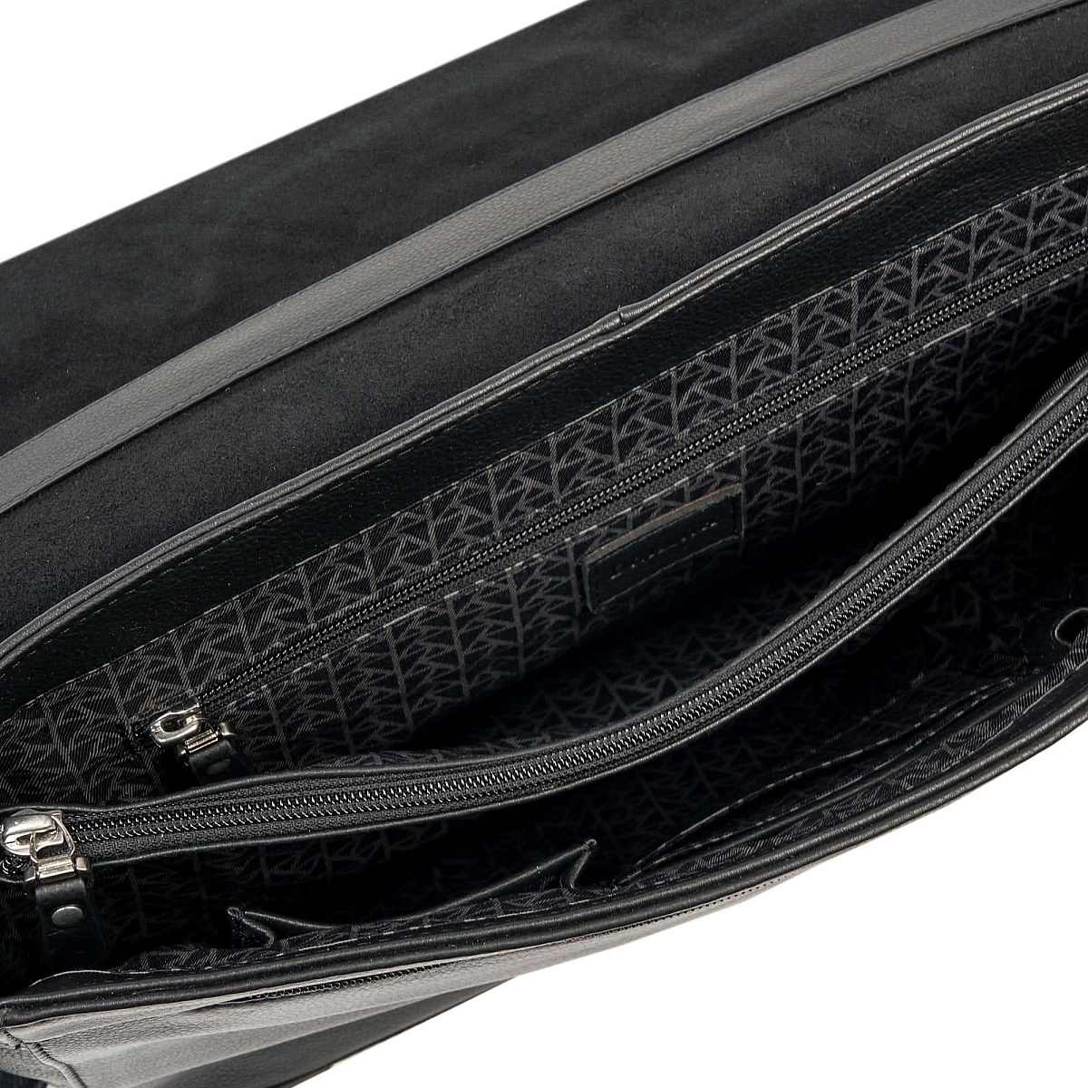 Портфель Dr.Koffer из натуральной кожи черный