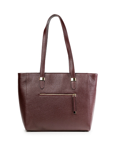 Женская сумка Dr.Koffer из натуральной кожи бордовая