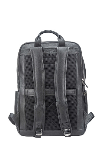 Рюкзак Dr. Koffer из натуральной кожи черный