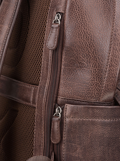 Рюкзак Dr. Koffer из натуральной кожи коричневый