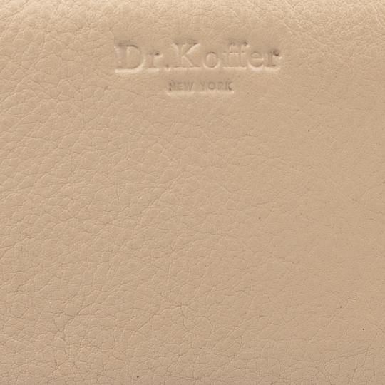 Ключница Dr.Koffer из натуральной кожи бежевая