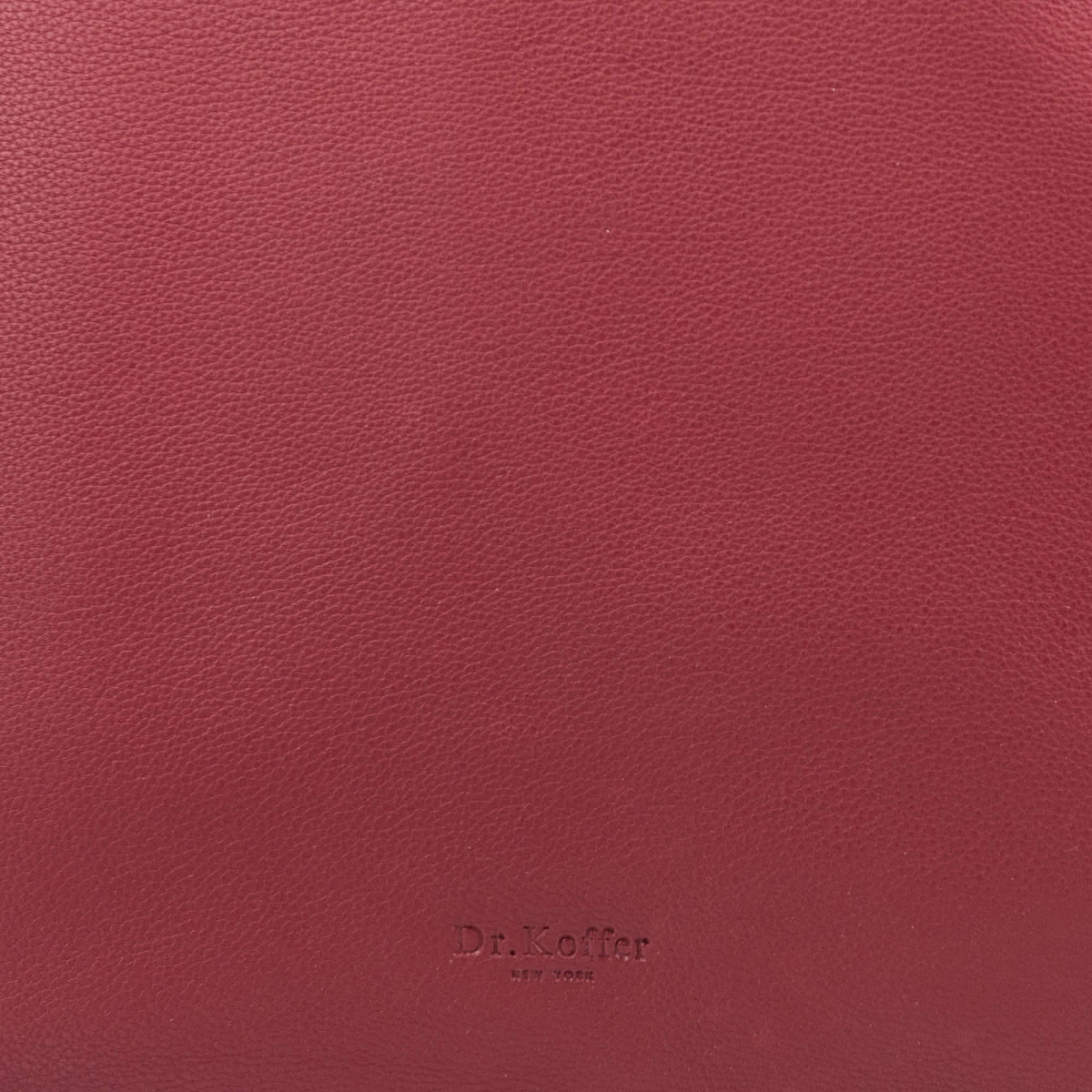 Женская сумка Dr.Koffer из натуральной кожи бордовая