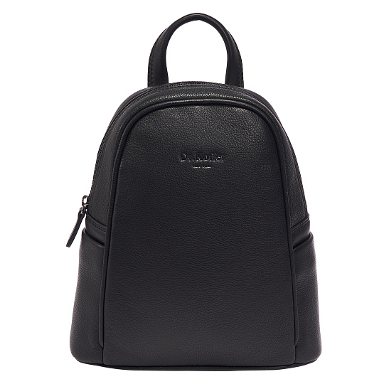 Рюкзак Dr.Koffer из натуральной кожи черный