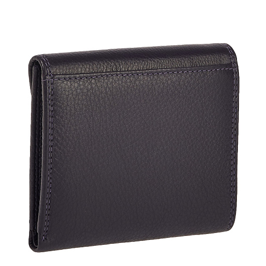 Портмоне Dr.Koffer из натуральной кожи фиолетовое