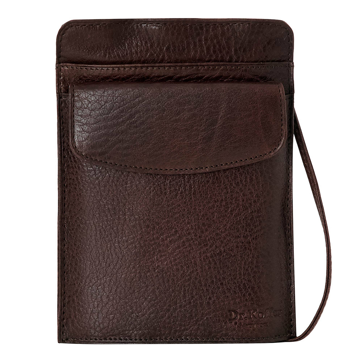 Нагрудный кошелек дорожный Dr.Koffer из натуральной кожи