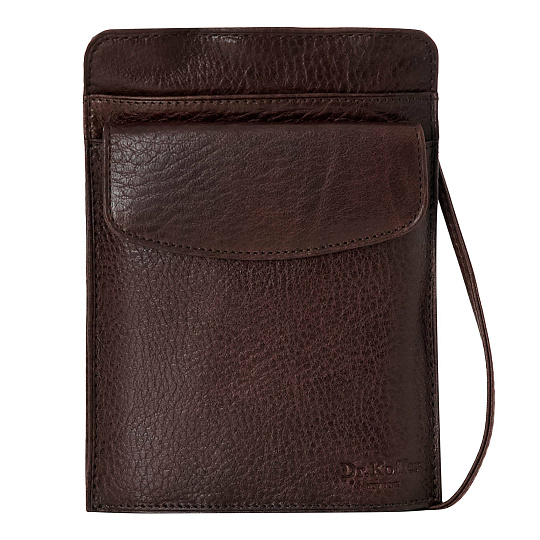 Нагрудный кошелек дорожный Dr.Koffer из натуральной кожи