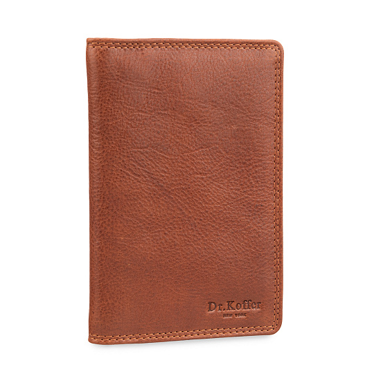 Обложка для паспорта из натуральной кожи Dr. Koffer