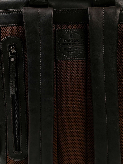 Рюкзак Dr.Koffer из натуральной кожи коричневый