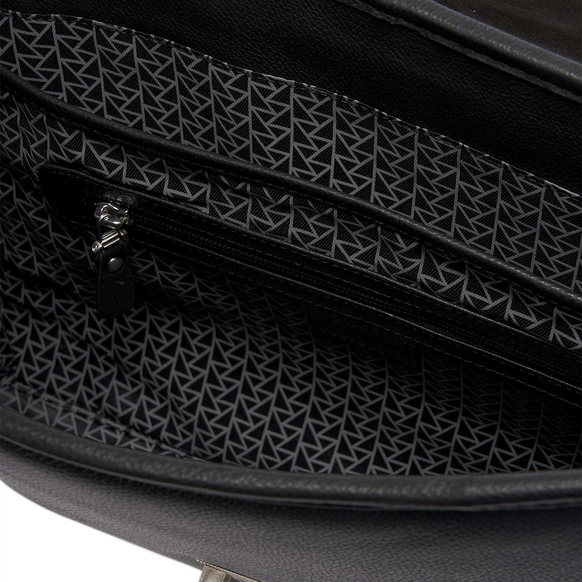 Портфель Dr.Koffer из натуральной кожи черный