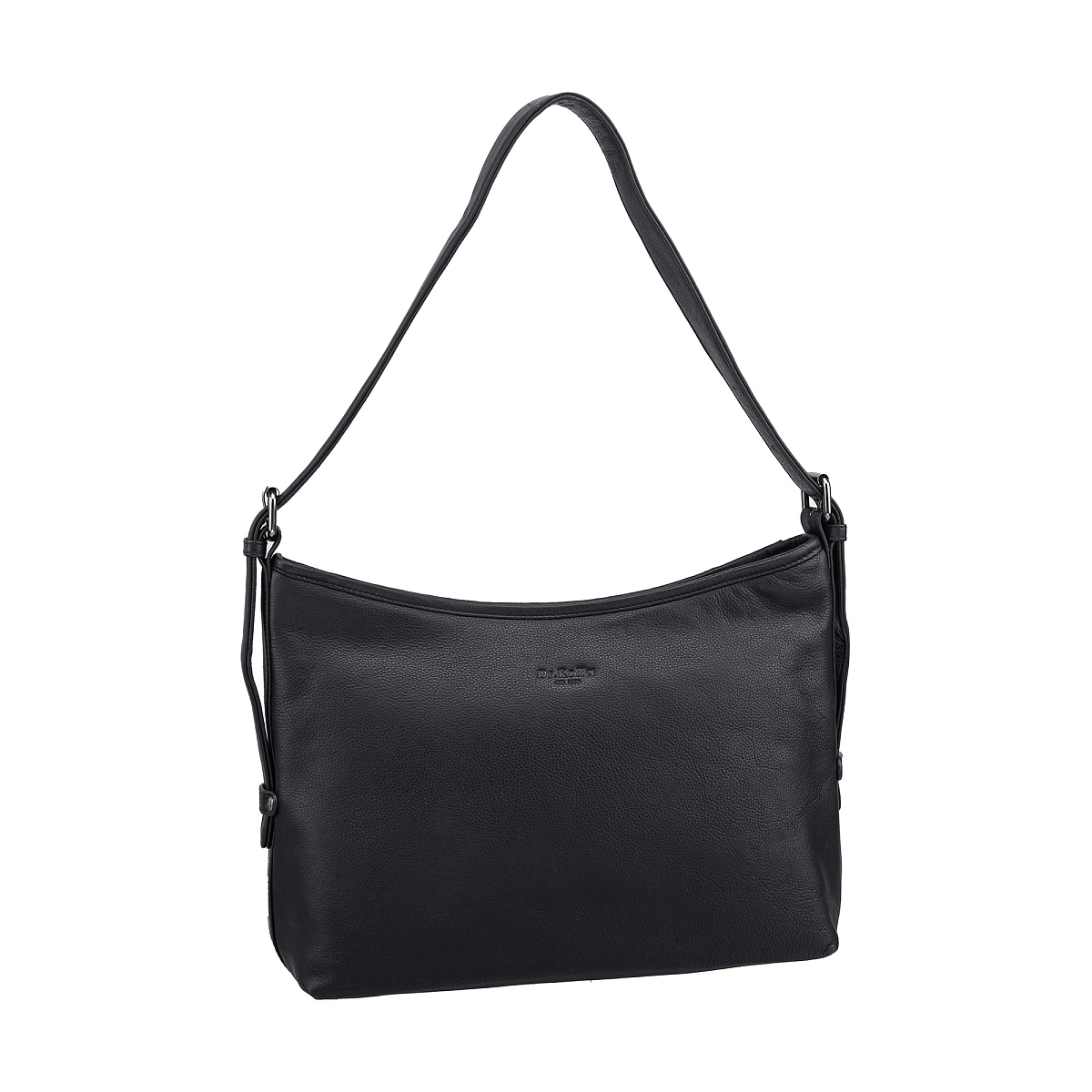 Женская сумка Dr.Koffer из натуральной кожи чёрная