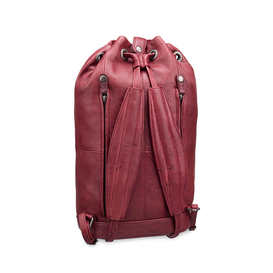 Рюкзак Dr.Koffer из натуральной кожи бордовый