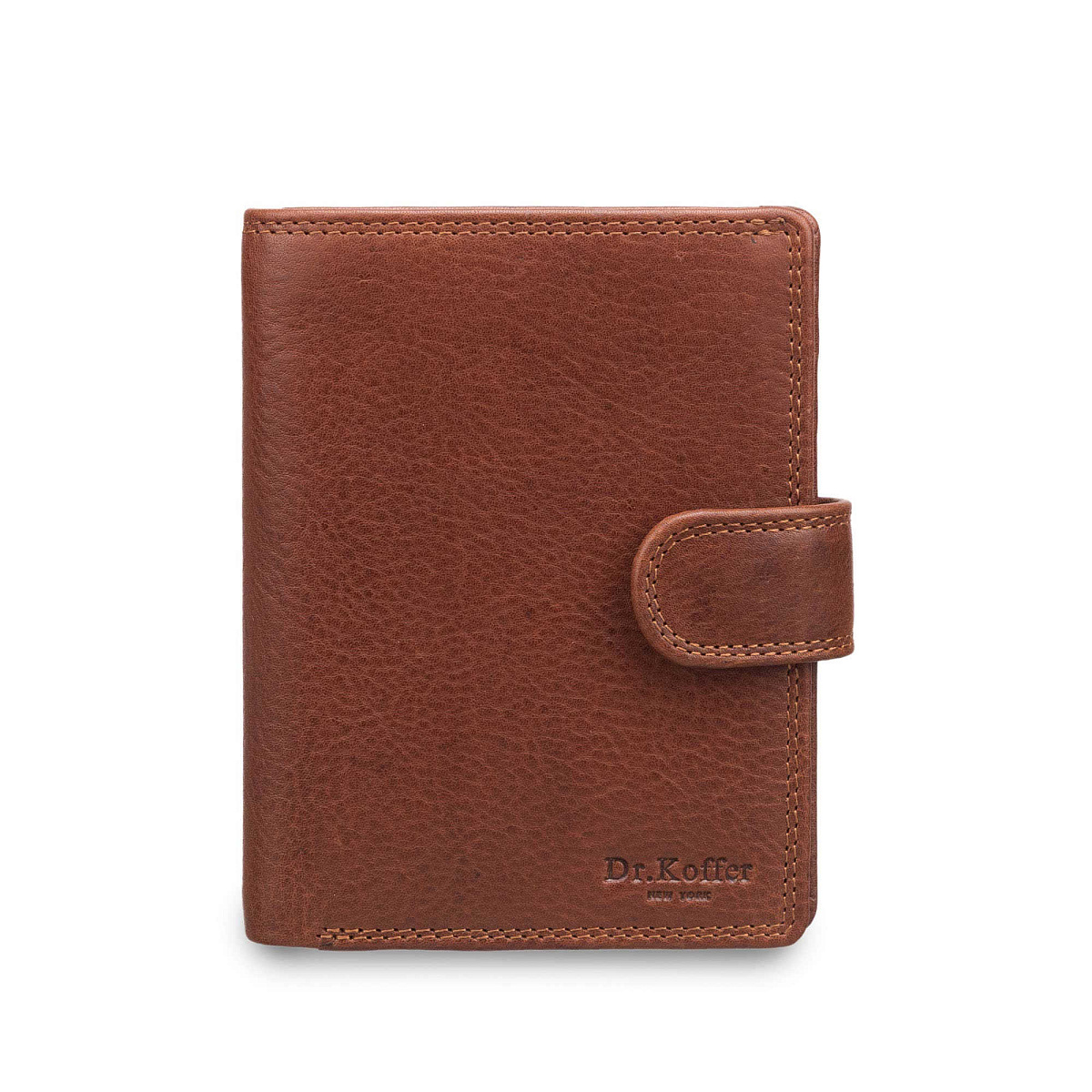 Обложка для паспорта/автодок из натуральной кожи Dr. Koffer