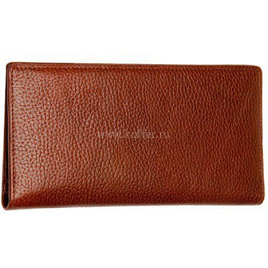 Портмоне Dr.Koffer из натуральной кожи светло-коричневое