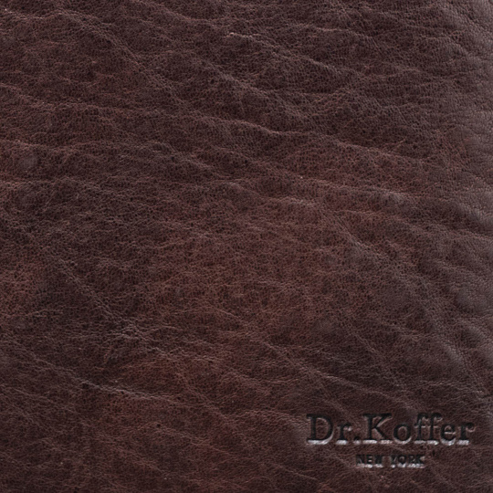 Портмоне Dr.Koffer из натуральной кожи коричневое