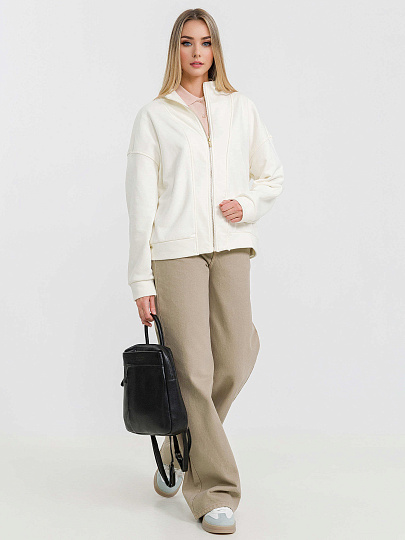 Рюкзак Dr.Koffer из натуральной кожи черный