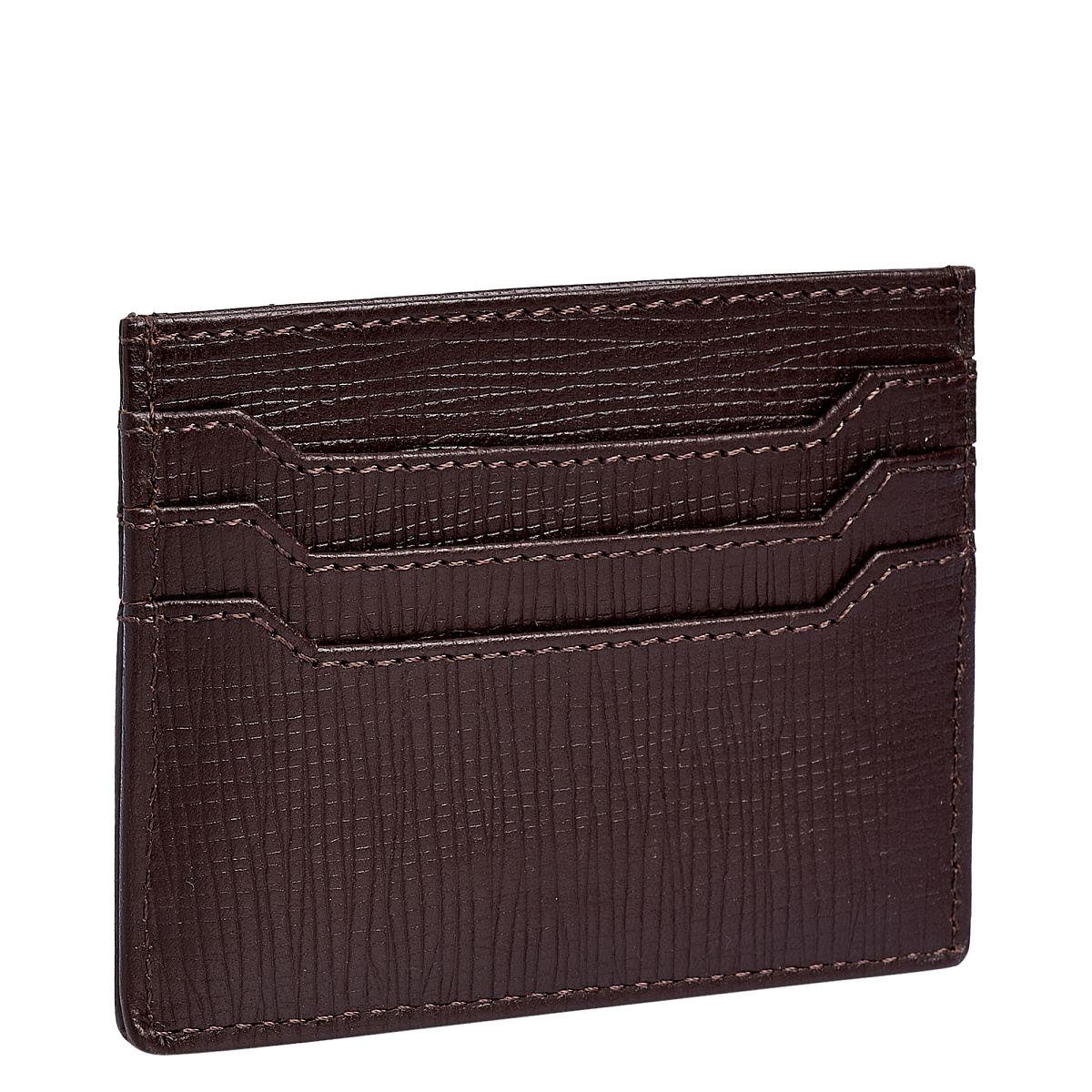 Кредитница Dr.Koffer из натуральной кожи коричневая