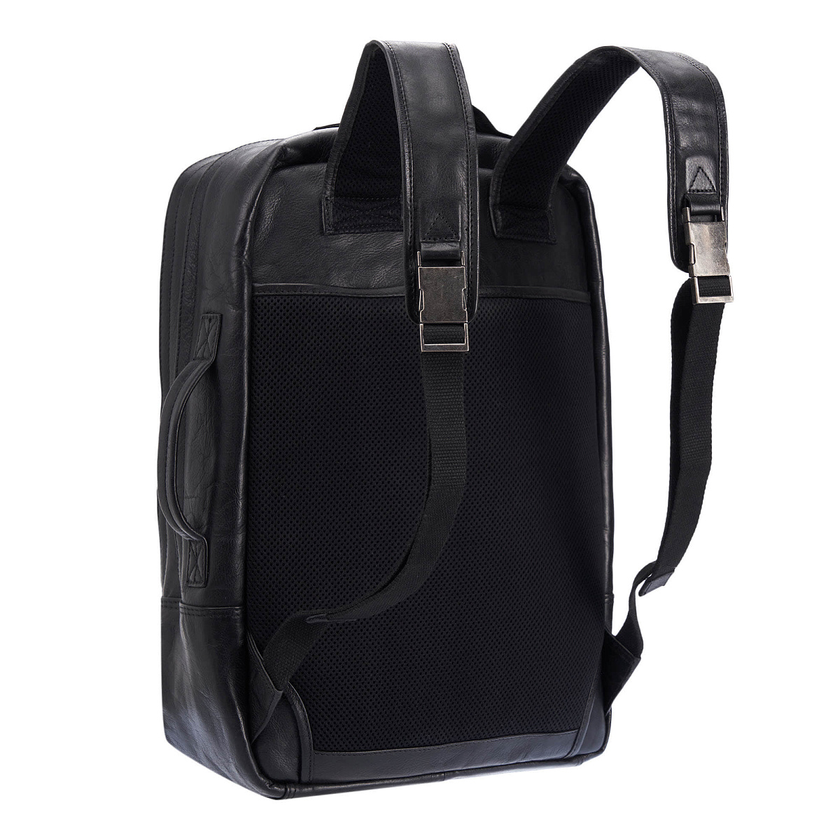Рюкзак Dr.Koffer из натуральной кожи черный