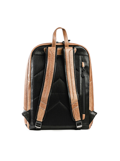 Рюкзак Dr.Koffer из натуральной кожи синий